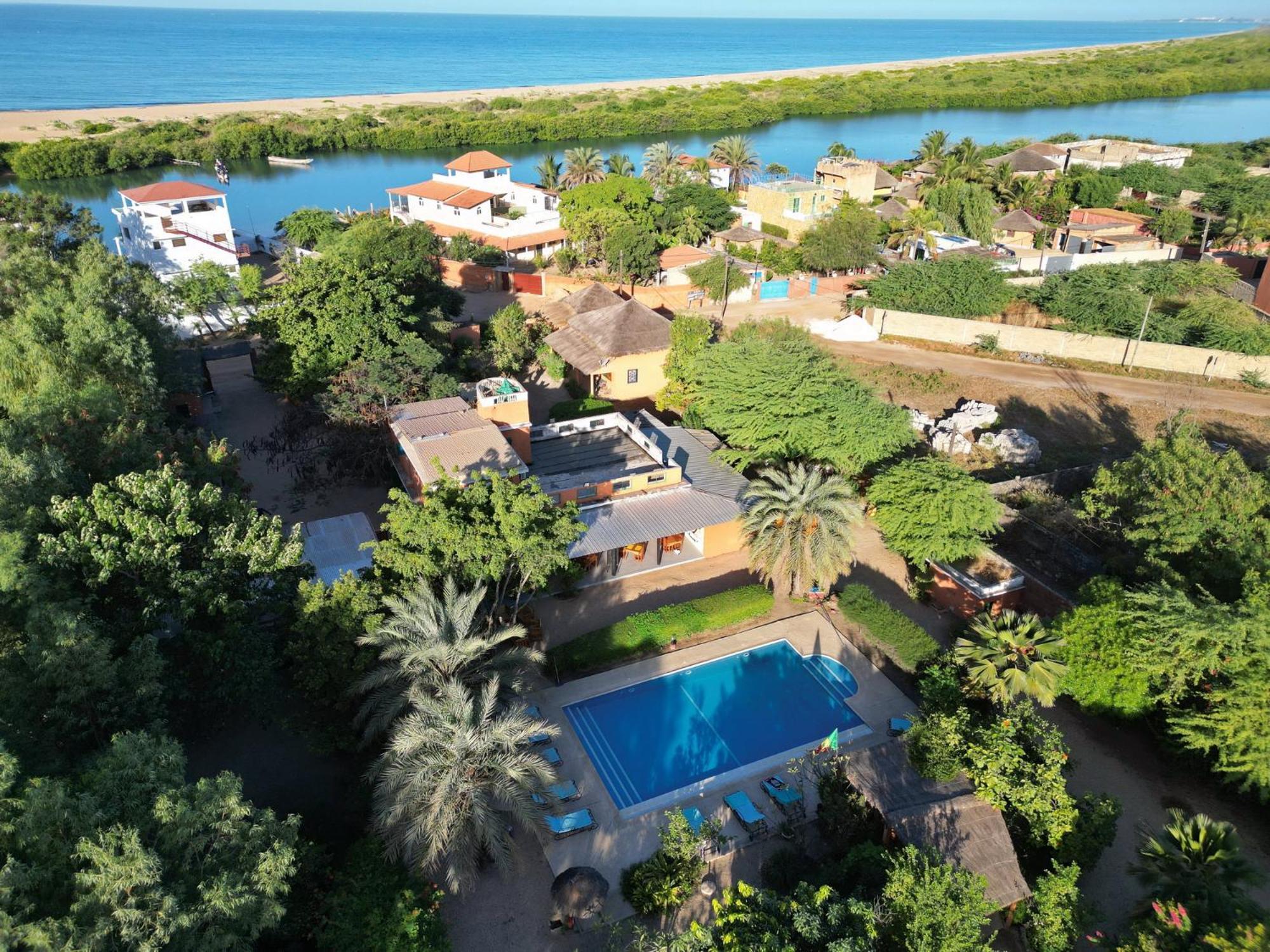 Auberge Plein Soleil Mbodiène Extérieur photo